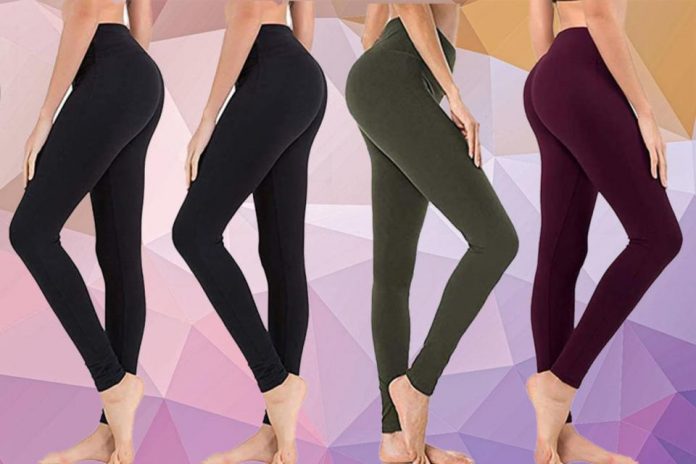 These mega-popular tummy-control leggings are down to $10 at Amazon