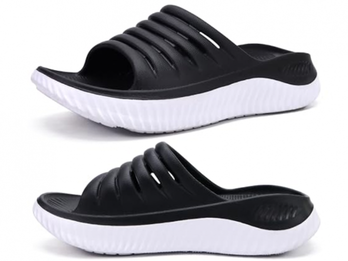 Amazon shoppers say these slides are 'better than Hokas' and they're down to $30