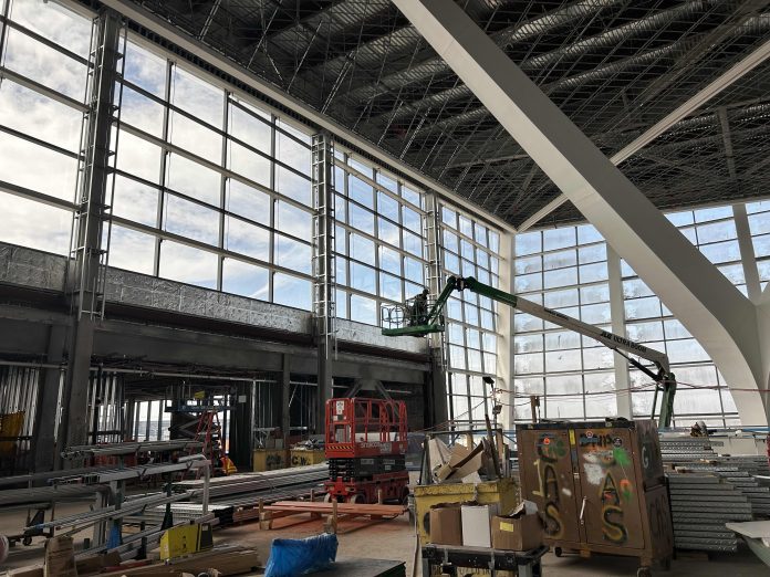JFK airport's $9.5 billion international terminal is taking shape