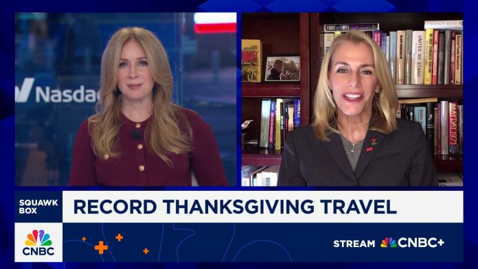 Sara Nelson on record Thanksgiving travel: In the best position possible going into this holiday