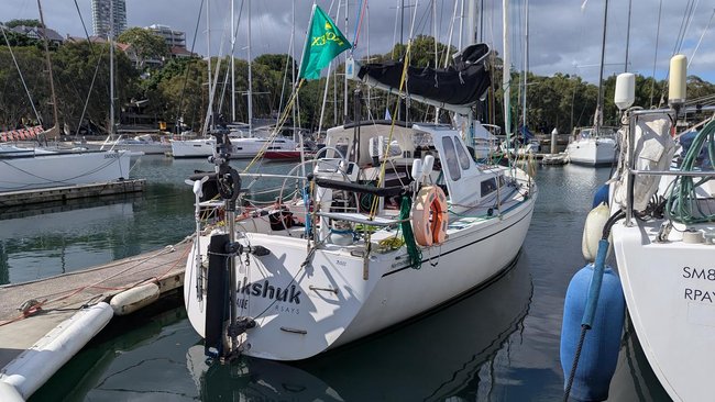 Inukshuk out of Sydney to Hobart race after getting stuck in fishing net