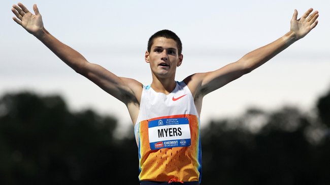 Teenage middle-distance superstar Cameron Myers out of Australia’s world cross country mixed-relay team