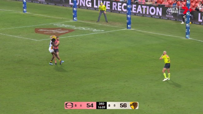 AFL under fire over controversial stand rule after Mabior Chol goal sparks Hawthorn win over Gold Coast
