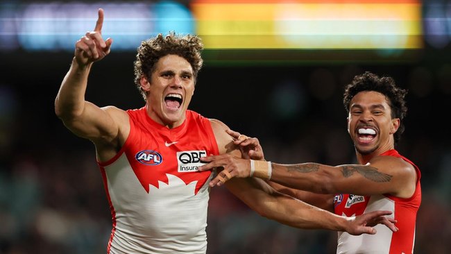 Unlikely hero James Rowbottom kicks late goal as Swans pull off another great escape against Port Adelaide