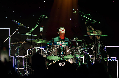 Youngest Ever: 13-Year-Old Caleb Varughese Signed by Roland & DW Drums