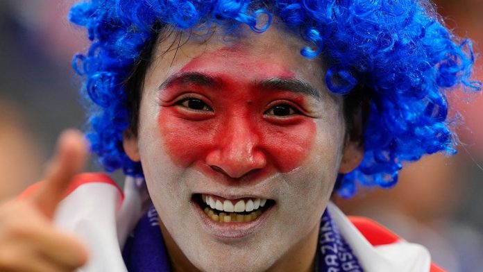 Blue-haired World Cup fan breaks silence after his emotional reaction goes viral