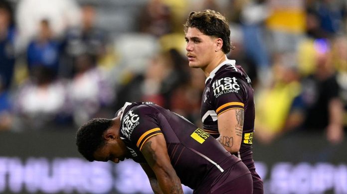 Brisbane coach Michael Maguire ‘shattered’ as unwanted record sums up disastrous season
