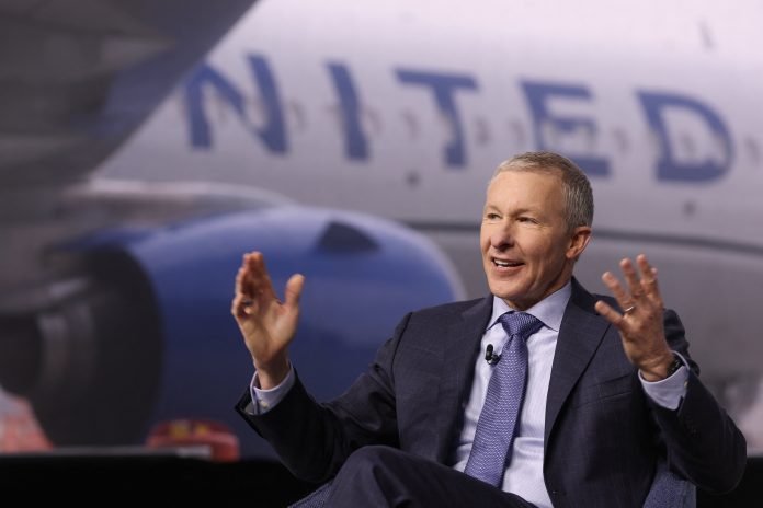After 10 years at United, CEO Scott Kirby is thinking big about the future of his airline from JFK to AI