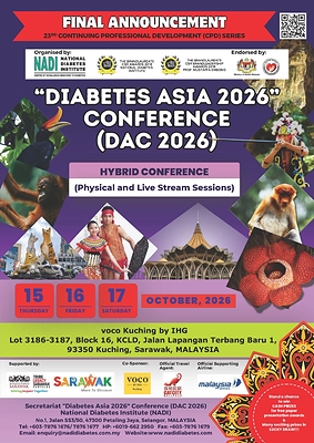 Kuching to Host Asia's Leading Diabetes Experts at
