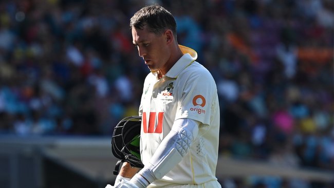 Marnus Labuschagne makes immediate equipment change after rare dismissal in Mackay